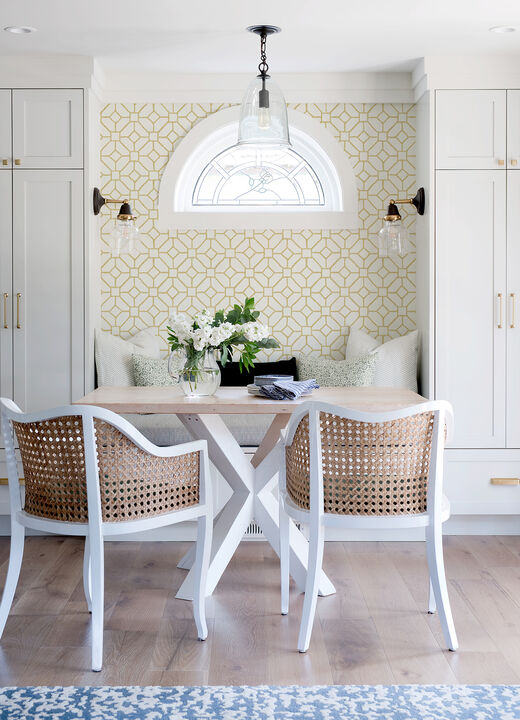 Addis Gold Trellis Wallpaper (Set of 2)