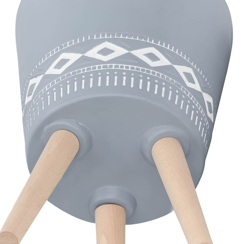 Diamond Planter with Wood Legs