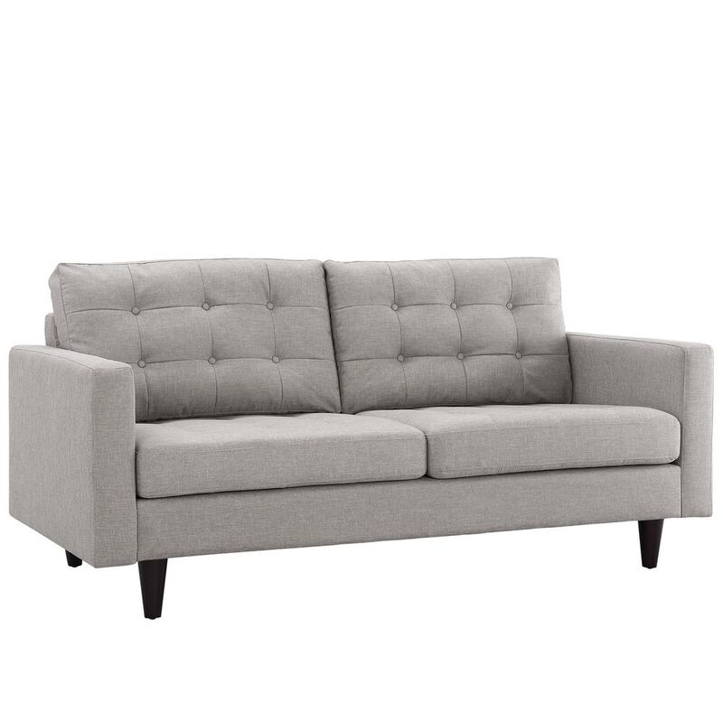 Empress Upholstered Fabric Loveseat image number 4