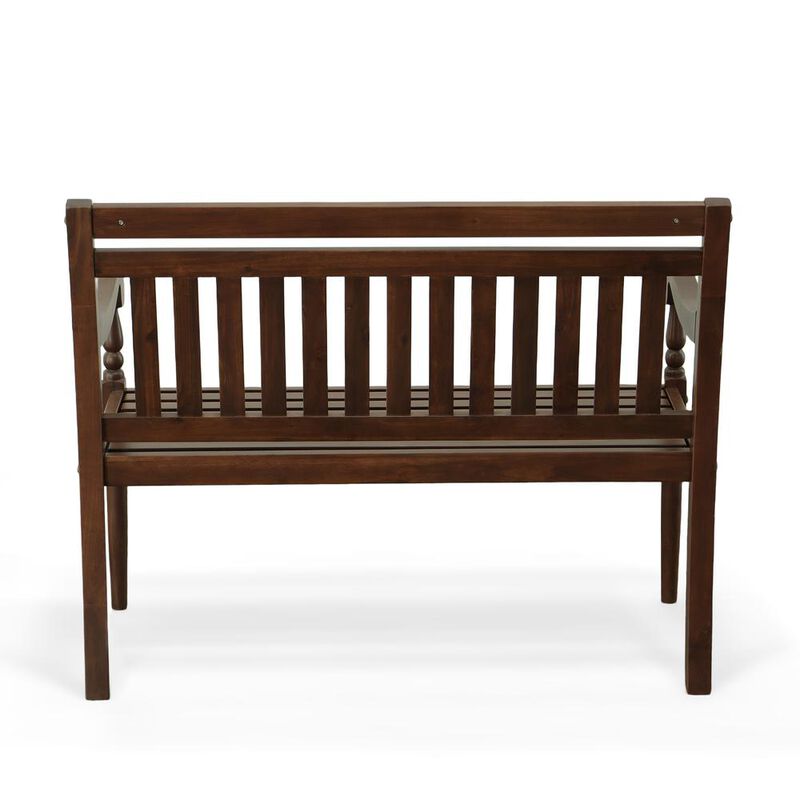 Carolina Living Belmont Outdoor Wooden Bench - Elm