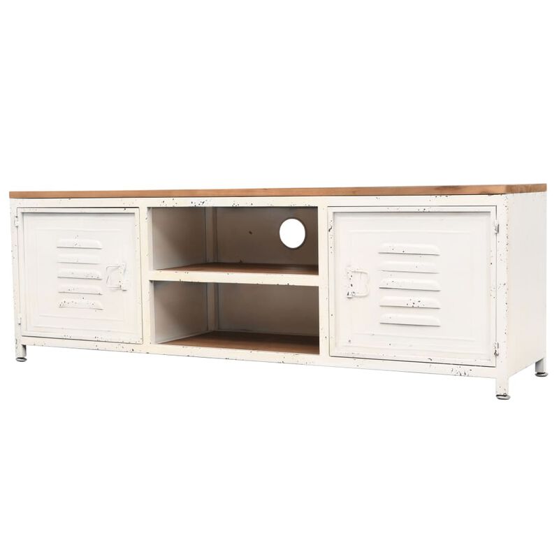 vidaXL TV Cabinet 47.2x11.8x15.7 White