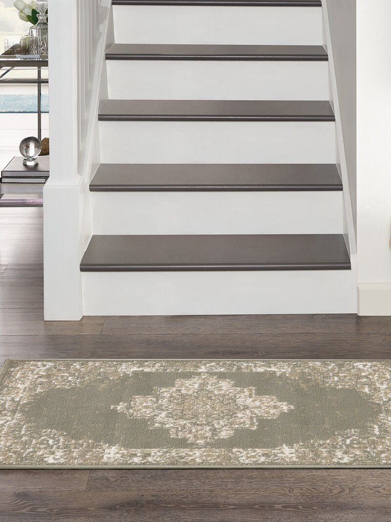 Grafix GRF14 Olive 2'3" x 7'6" Rug