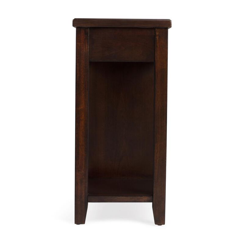 Butler Specialty Kelton 4 Drawer Side Table, Dark Brown