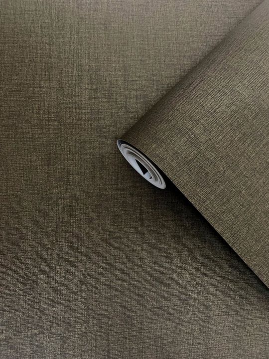 Lustre Plain Bronze Brown Wallpaper F-SR8007