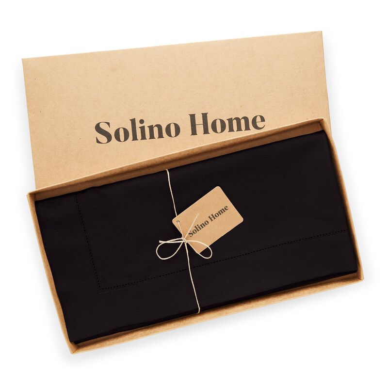 Cotton Linen Table Throw - Cotton Linen Hemstitch