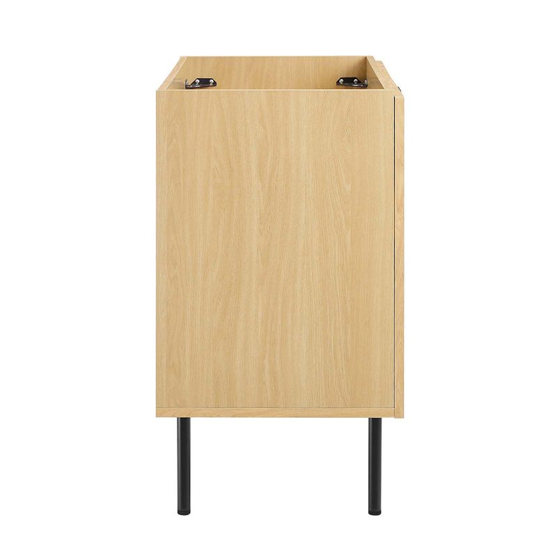 Modway EEI-6602-OAK Chaucer 30" Bathroom Vanity Cabinet (Sink Basin Not Included), Oak image number 3