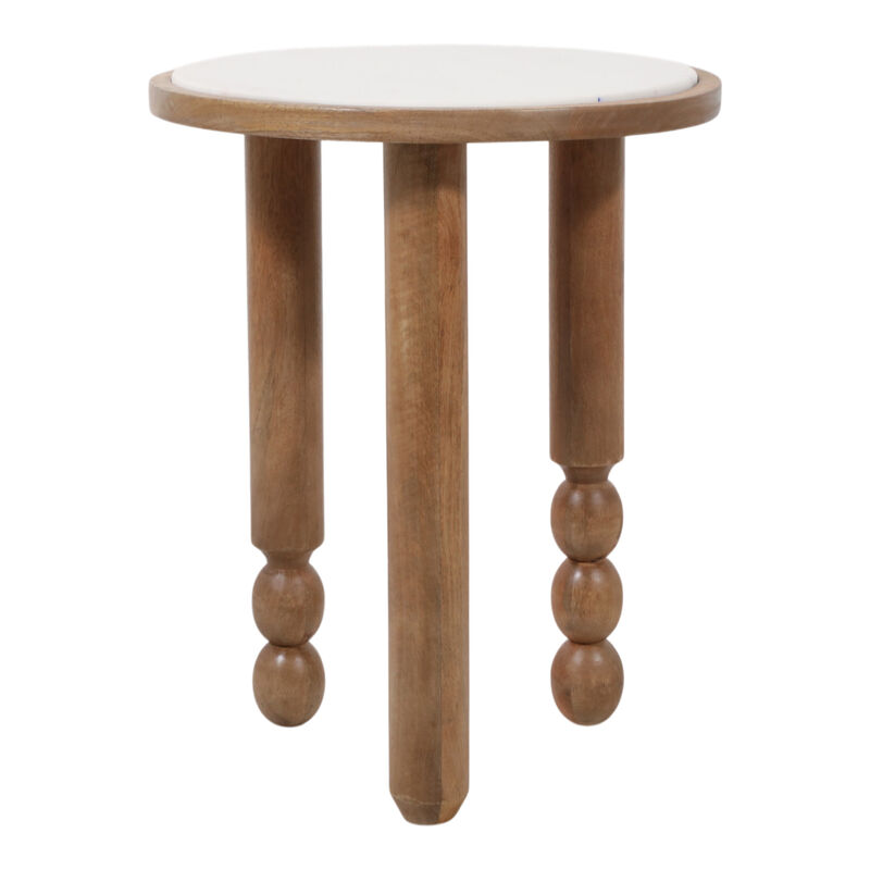 Bellworth White Accent Table image number 3