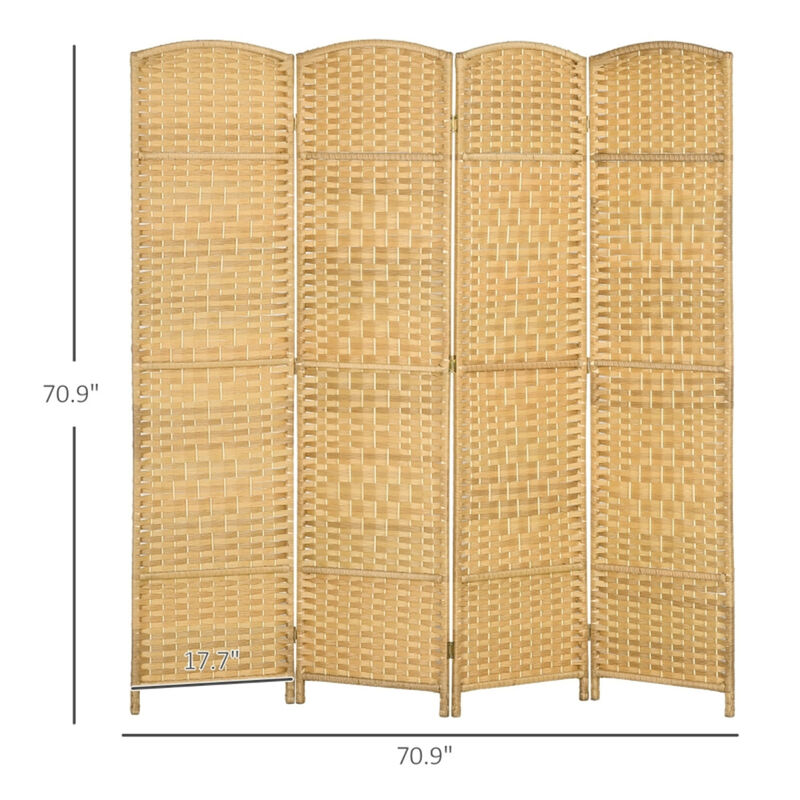 Foldable Privacy Screen Portable Partition for Home & Office image number 4