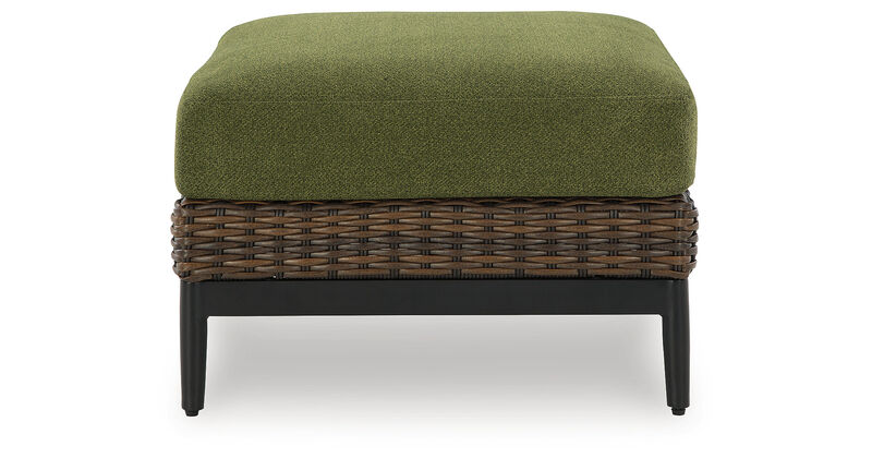 Horizon Hall Outdoor Ottoman with Cushion image number 2