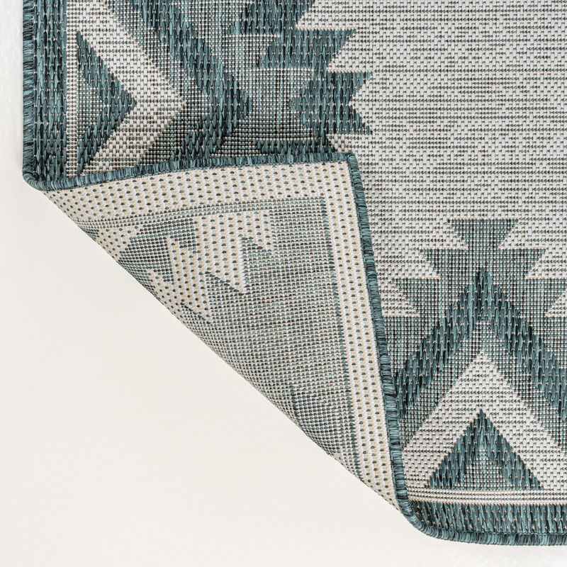 Lior Geometric Moroccan Diamond Indoor/Outdoor Area Rug