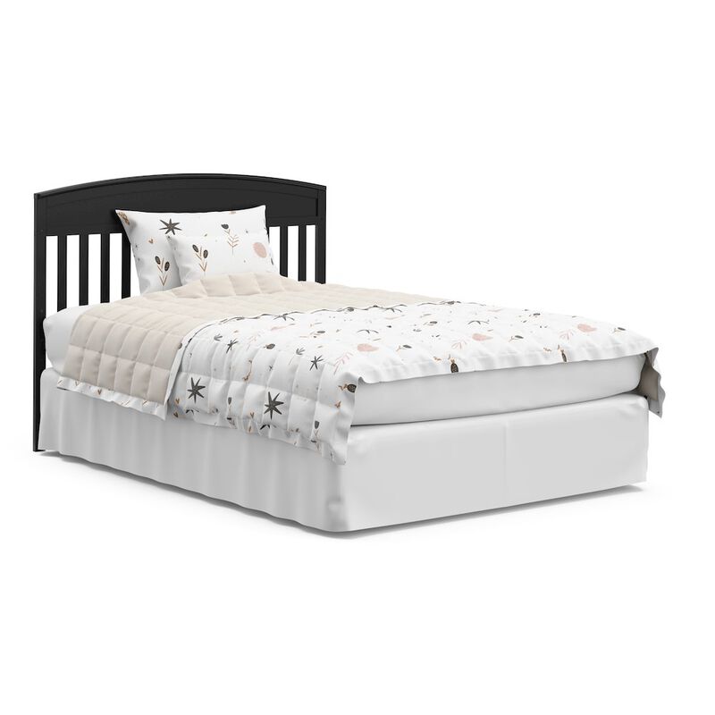 Graco Benton 5-in-1 Convertible Crib with Drawer (Black)