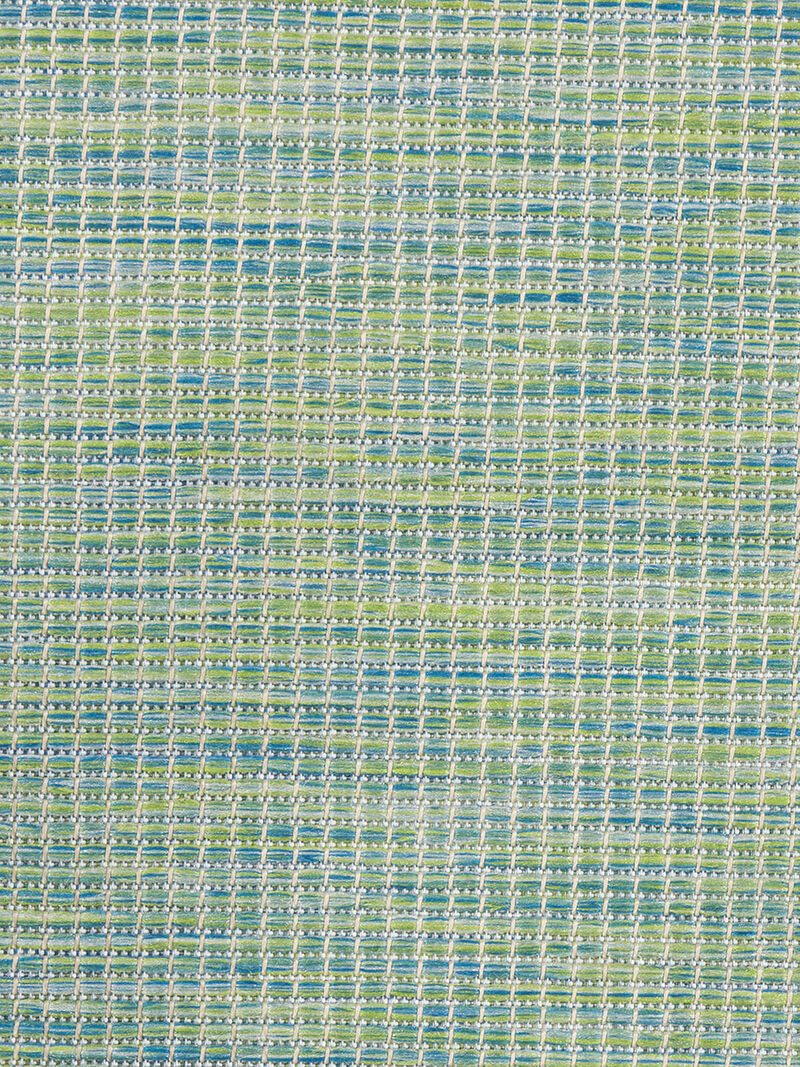 Positano POS01 Blue/Green 6' x Round Rug image number 6