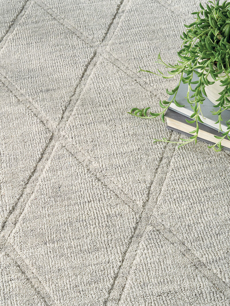 Wool Haven WOH01 Gray 3'9" x 5'9" Rug image number 6