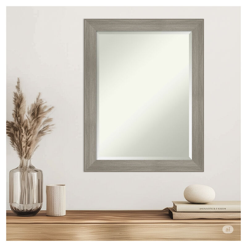 Grand Narrow Beveled Framed Wall Mirror image number 8