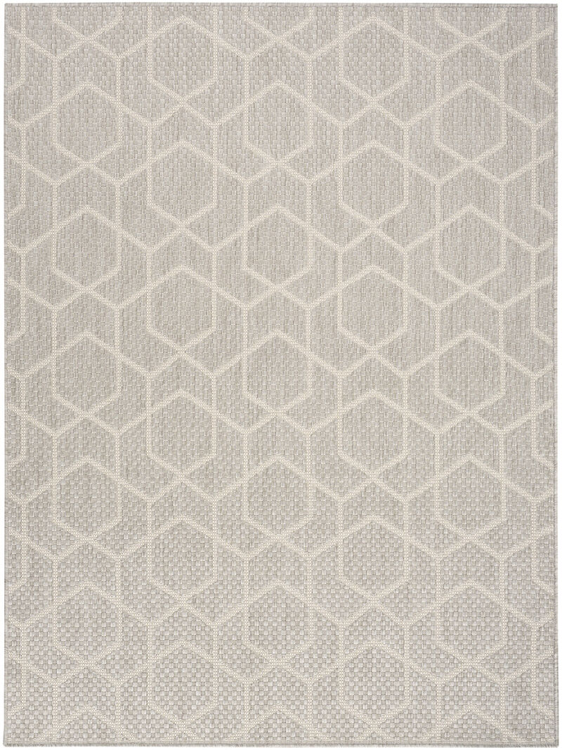 Horizon Indoor/Outdoor HOZ01 Gray 4' x 6' Rug