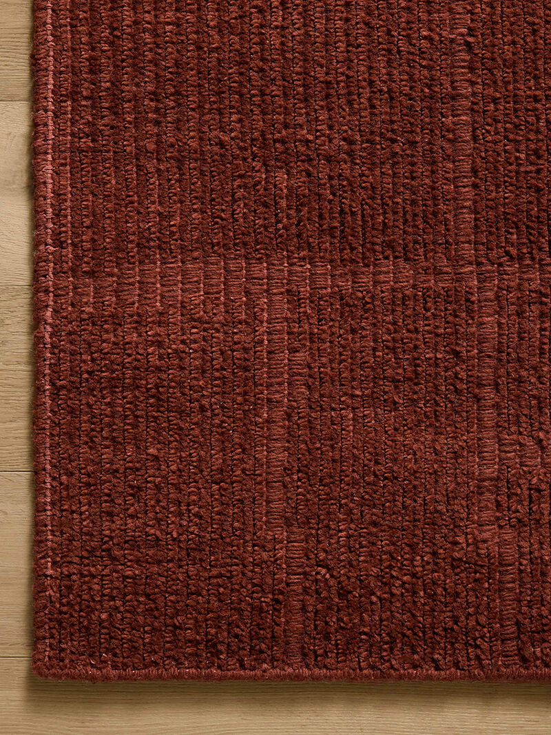 Greenwich GRN01 Merlot 9'6" x 13'6" Area Rug by Jeremiah Brent x Loloi