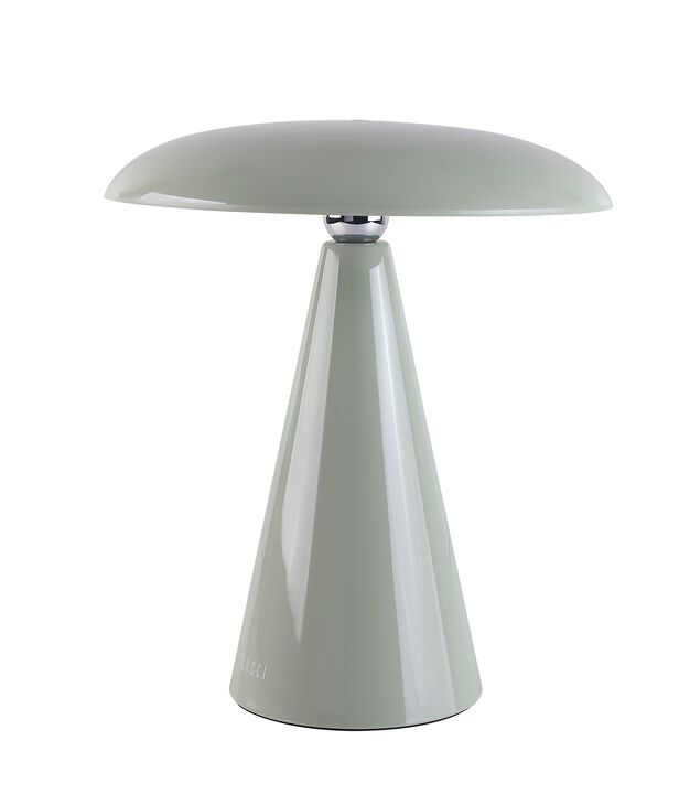 Beacon Lighting Kinoko XS Cordless 2-in-1 Rechargeable LED Table & Wall Lamp, CCT Dimmable, Gloss