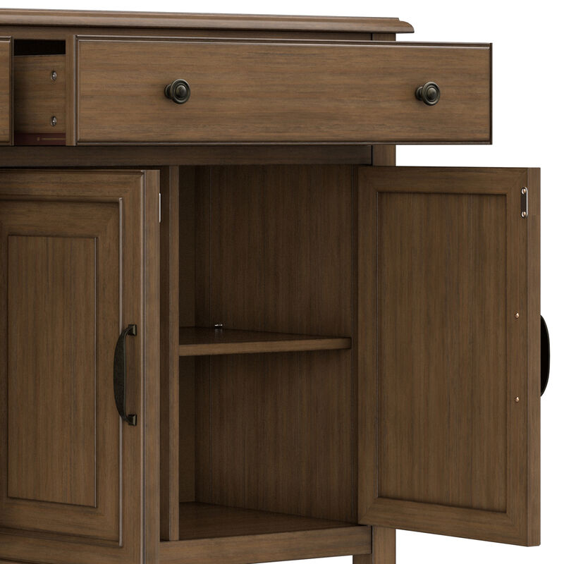 Simpli Home Connaught Large Sideboard Buffet Storage Cabinet image number 7