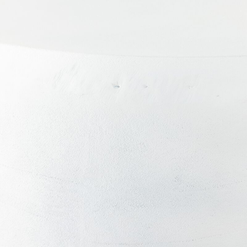 Basil Outdoor End Table - Matte White