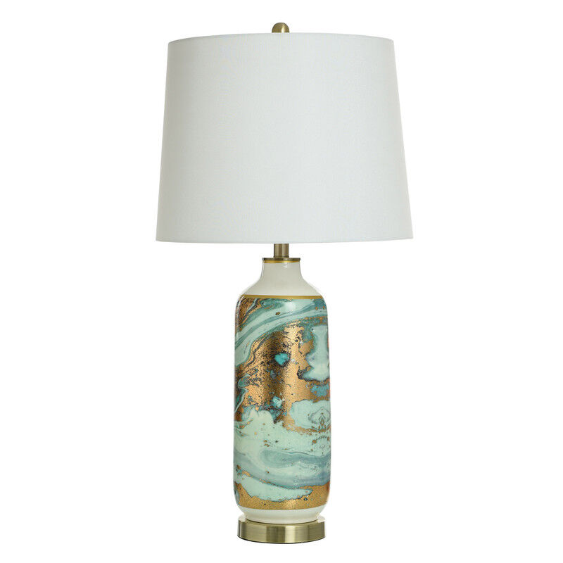 Azure Drift Table Lamp