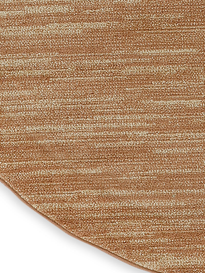 Nourison Essentials NRE01 Rust 4' x Round Rug image number 3
