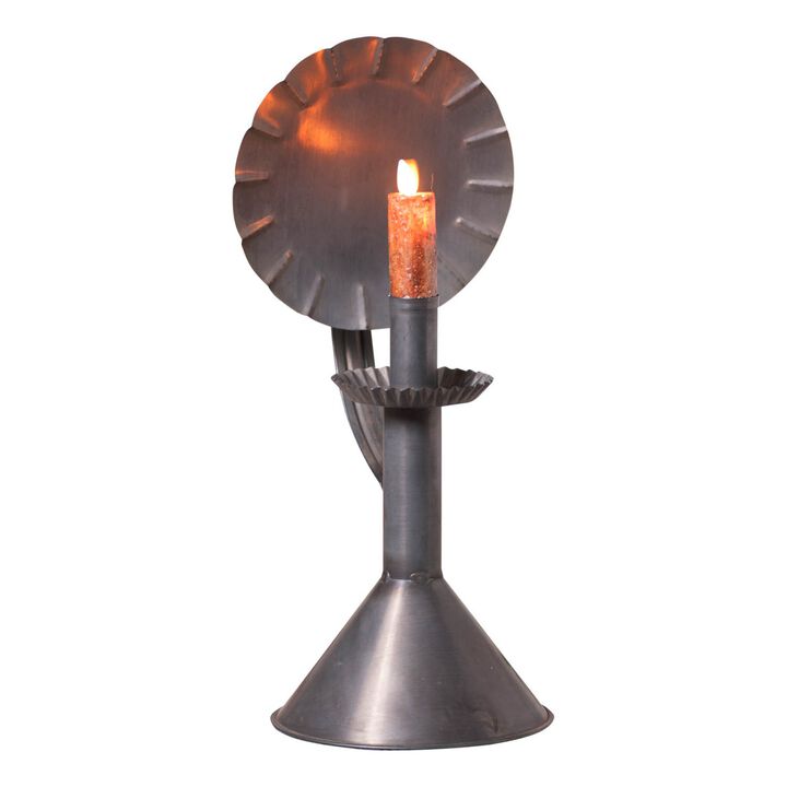 Irvins Country Tinware Hearthside Accent Light In Kettle Black