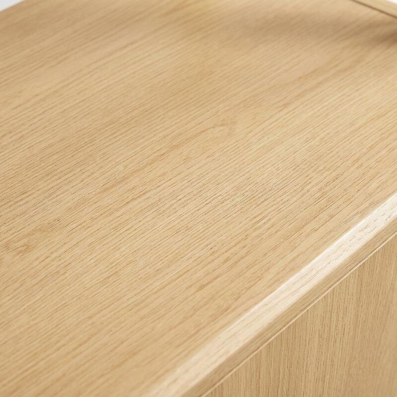 Wooden Bookshelf in finish with Open Shelving for Home Storage image number 5