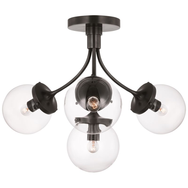 Prescott Med Semi-Flush Mount