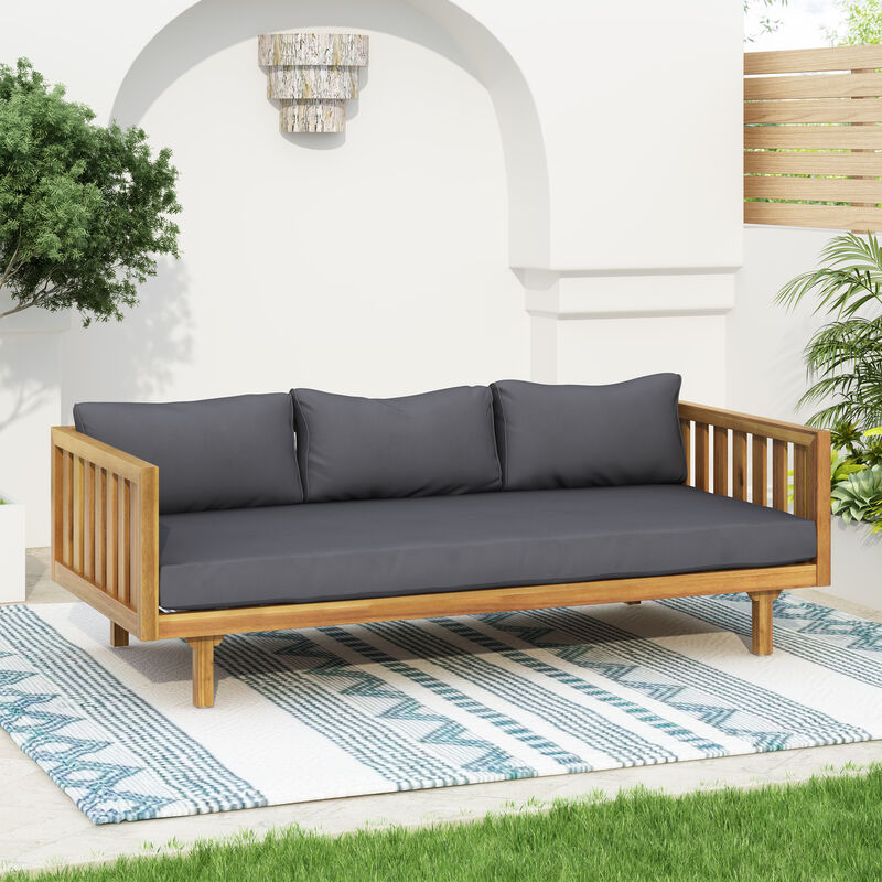 Merax 3 SEATER DAYBED SOFA for Outdoor Indoor