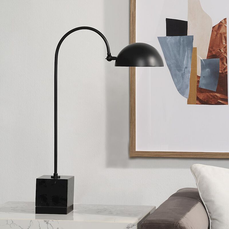 Renwil Sansia Table Lamp In Black Color