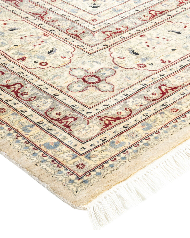Mogul, One-of-a-Kind Hand-Knotted Area Rug  - Ivory,  8' 2" x 10' 0" image number 2