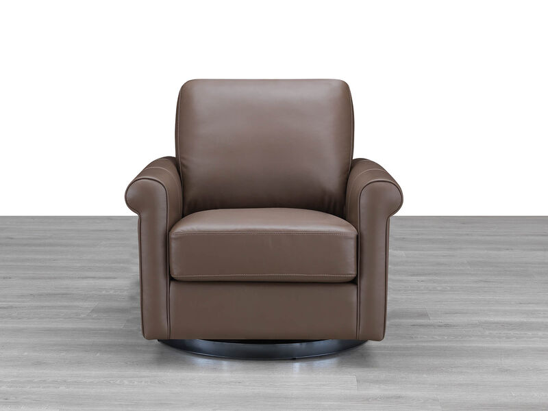 Laguna Swivel Leather Chair