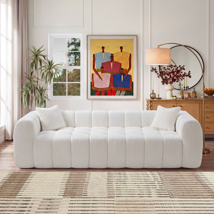 Vismok Oversized Marshmallow Compressed Sofa