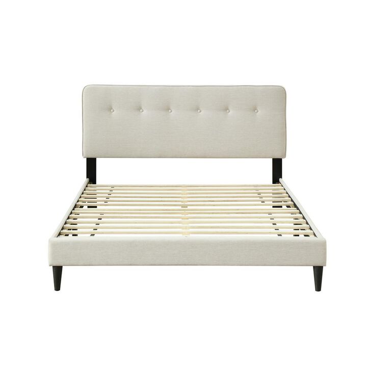 Amelia Upholstered King Bed In A Box