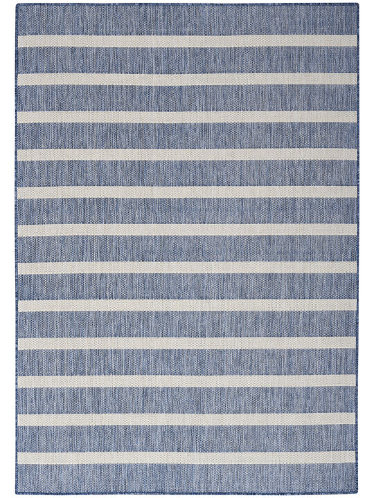 Positano POS03 Navy/Ivory 6' x 9' Rug