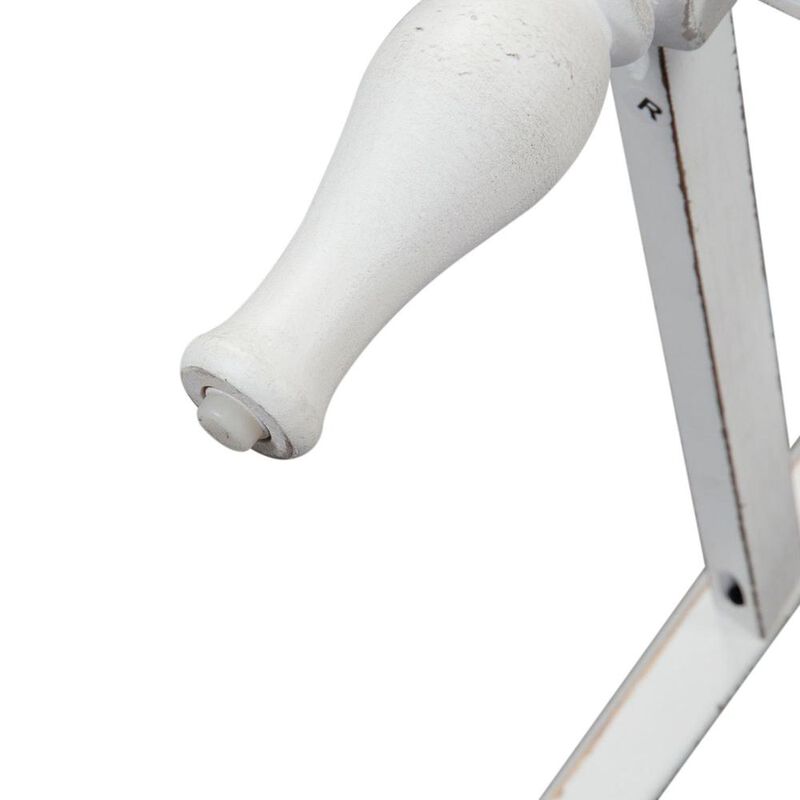 Liberty Furniture Magnolia Manor Ladder Back Counter Chair (RTA) in Antique White image number 7