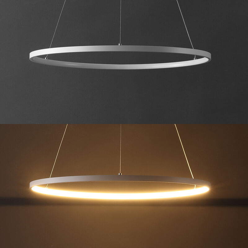 Brice Modern Contemporary Metal Round Dimmable Integrated LED Pendant
