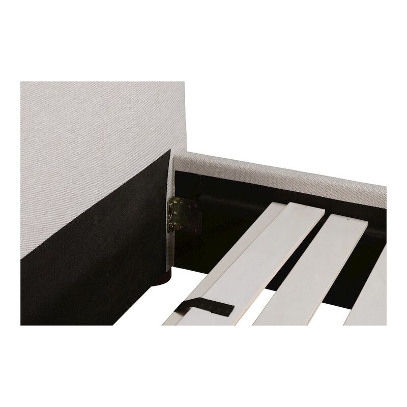 Moe's Home Collection Luzon King Bed Wheat