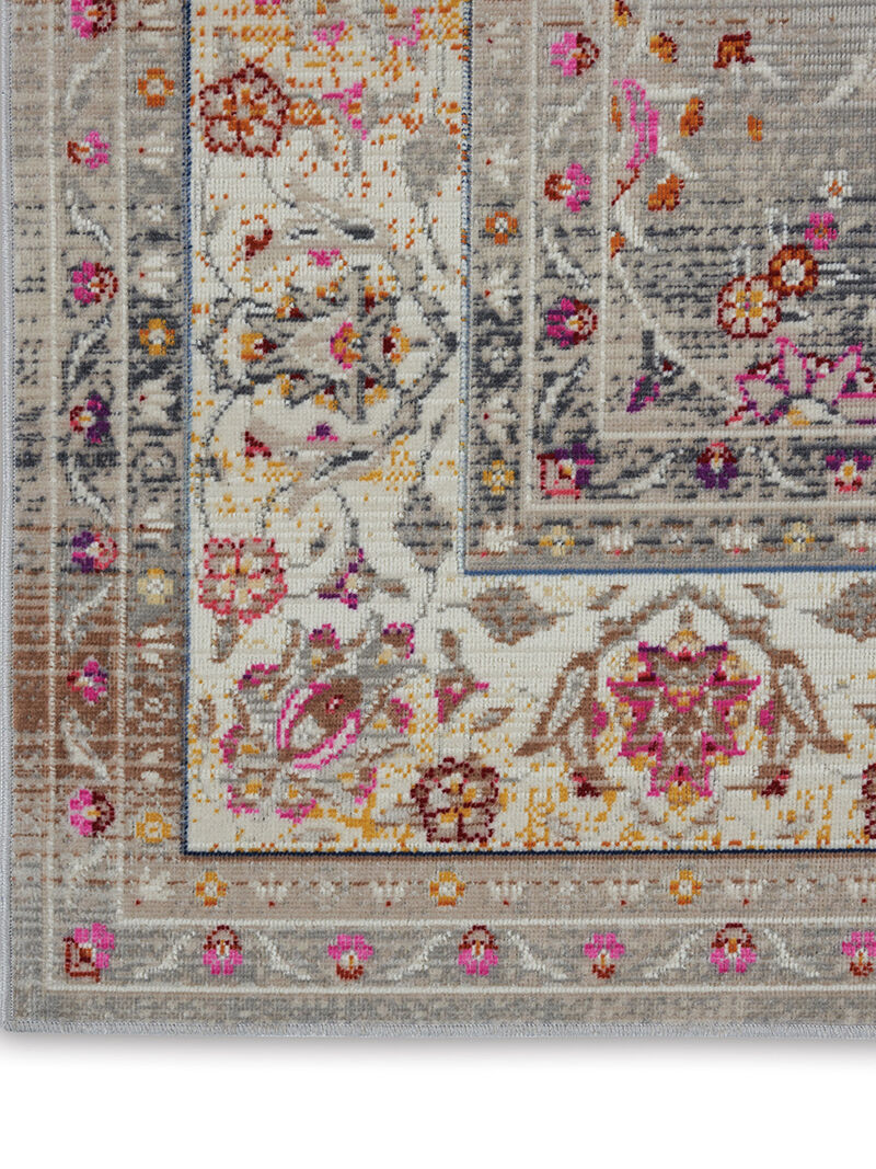 Vintage Kashan VKA01 Gray 4' x 6' Rug