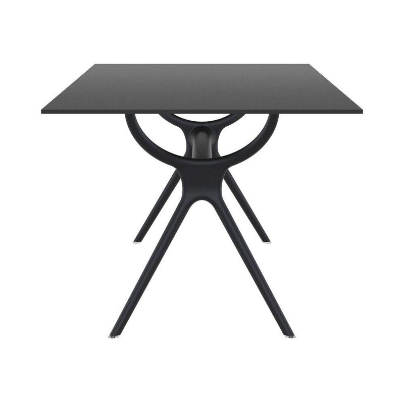 Belen Kox Rectangle Table, Black, Belen Kox
