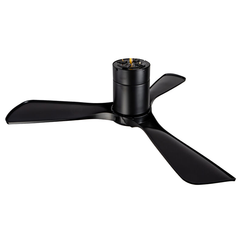 ELEMENT ACE 42 Inch Flush Mount Ceiling Fan with Integrated LED Lights Remote Control Quiet DC Motor Reversible Blades for Bedroom Farmhouse Patio Indoor Outdoor Use image number 3