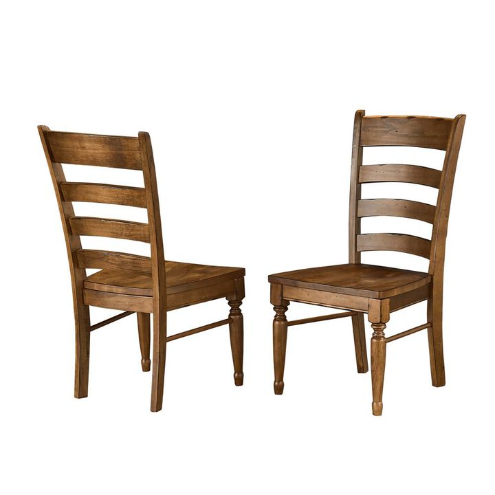 Belen Kox Smoky Quartz Ladderback Dining Chairs (Set of 2), Belen Kox