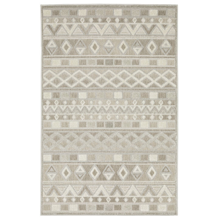 HomeRoots Geometric Area Rug