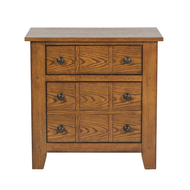 Liberty Furniture Grandpas Cabin Queen Sleigh Bed, Dresser & Mirror, Chest, Night Stand image number 1