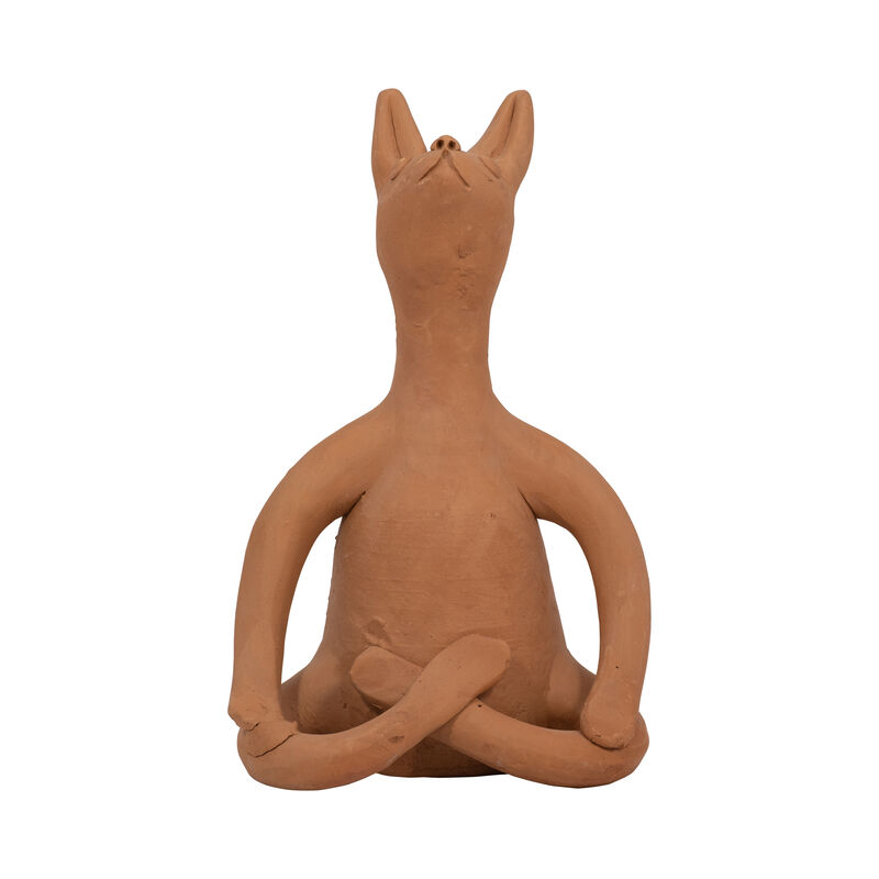 Terracotta Om Yoga Bunny image number 0