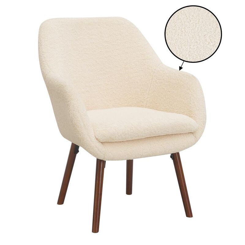 Convenience Concepts Take a Seat Charlotte Sherpa Accent Chair