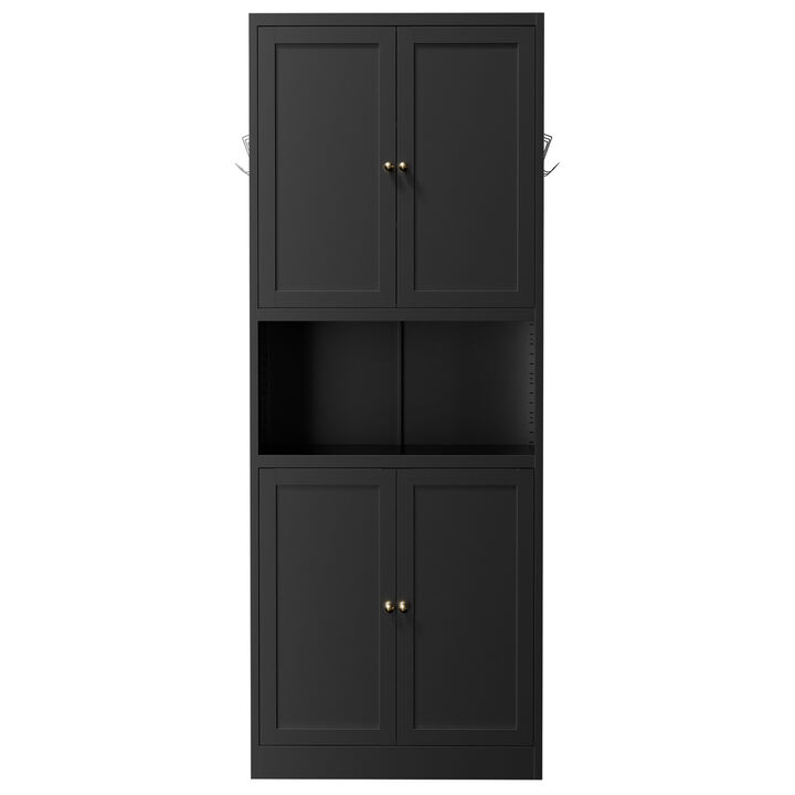 Tintfo Steel Pantry Storage Cabinet