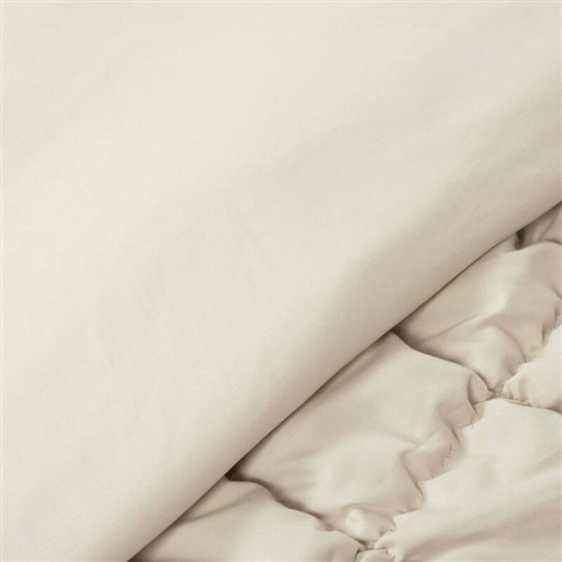 2-Piece Lightweight Puff Comforter Set – Soft Texture Bedding for Year-Round Use