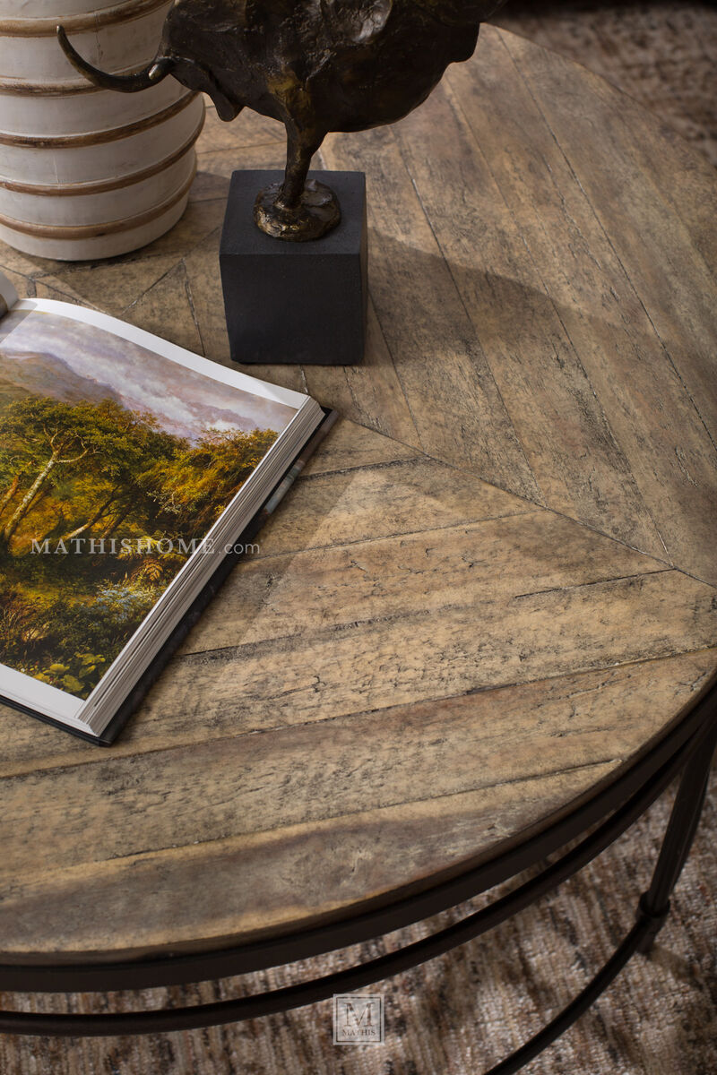 St. Armand Round Cocktail Table