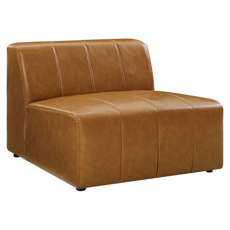 Bartlett Vegan Leather Armless Chair image number 0